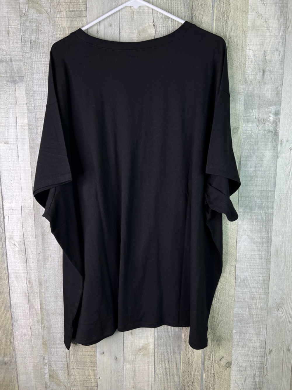 Torrid 4(4X)(26)Cotton Jersey Floral Cutout Relaxed Short Sleeve Crewneck TShirt - Picture 4 of 13
